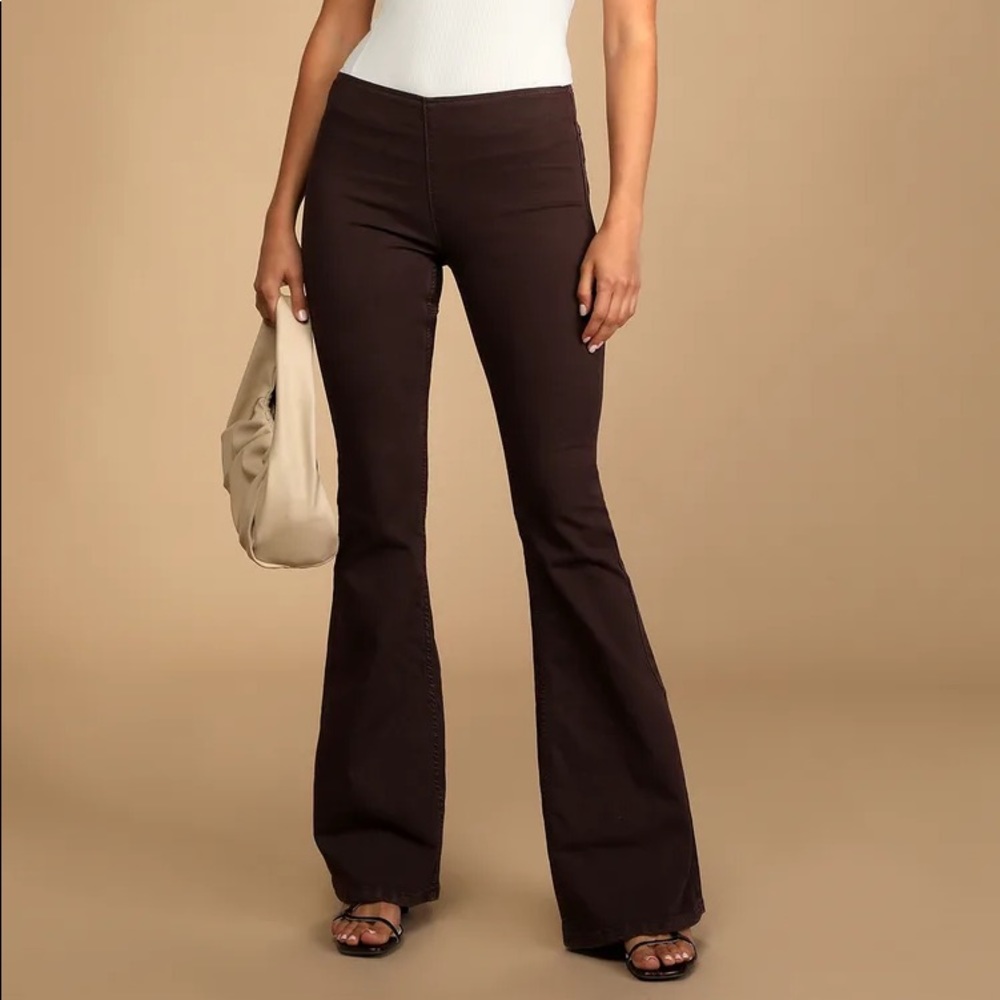 Penny Pull-on Flare Pants